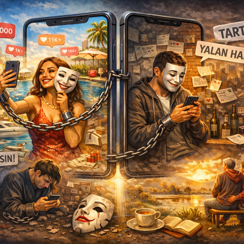 Sosyal Medya Bizi Nasıl Esir Aldı? Maskeler, Yalanlar ve Kaybolan&nbsp;Hayatlar