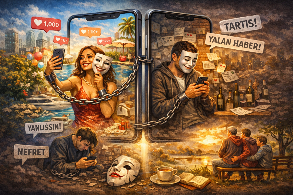 Sosyal Medya Bizi Nasıl Esir Aldı? Maskeler, Yalanlar ve Kaybolan&nbsp;Hayatlar